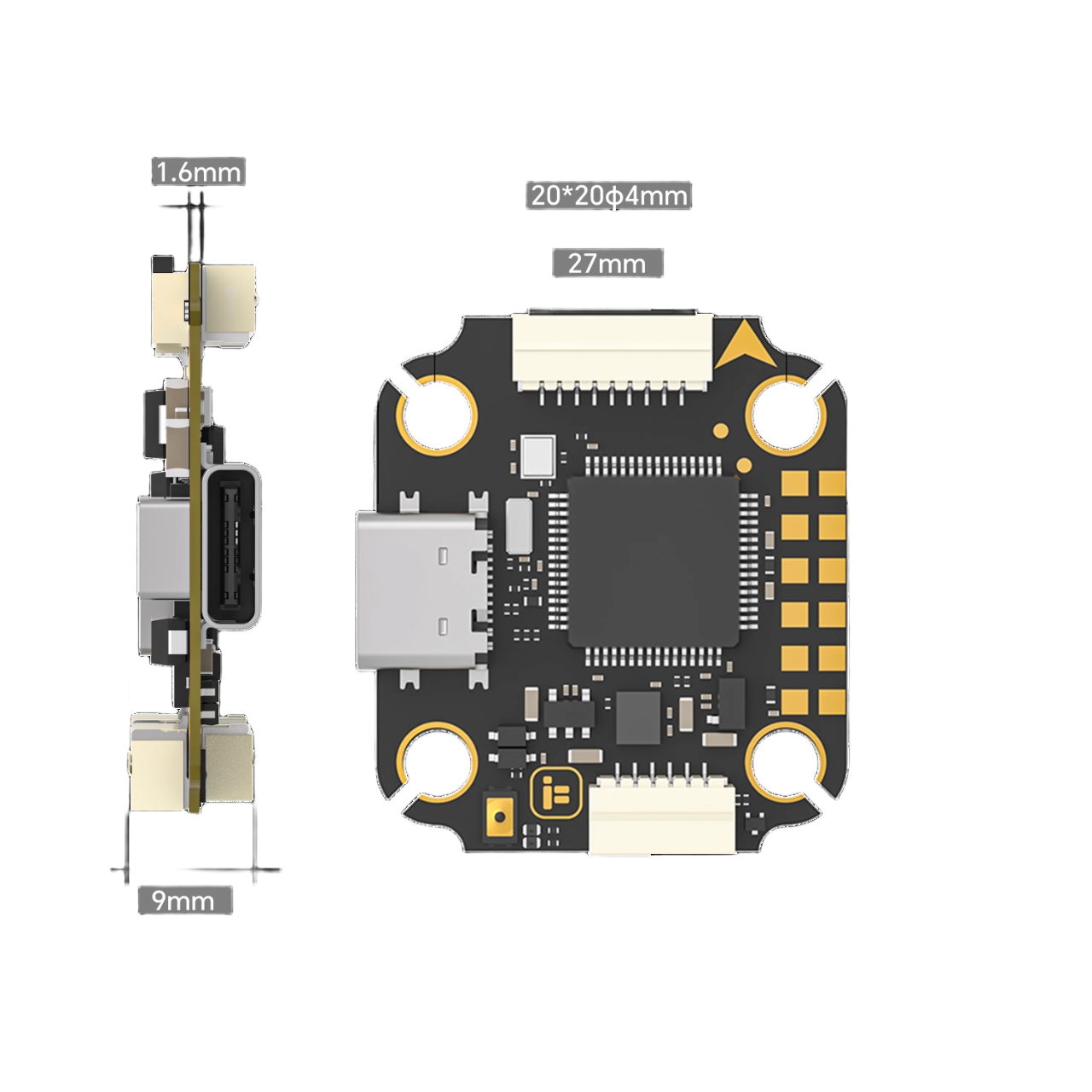 مجموعة IFlight Borg Mini F7 مع - مراجعة Fpv Flight Controller F7 Stack 60A وسعره