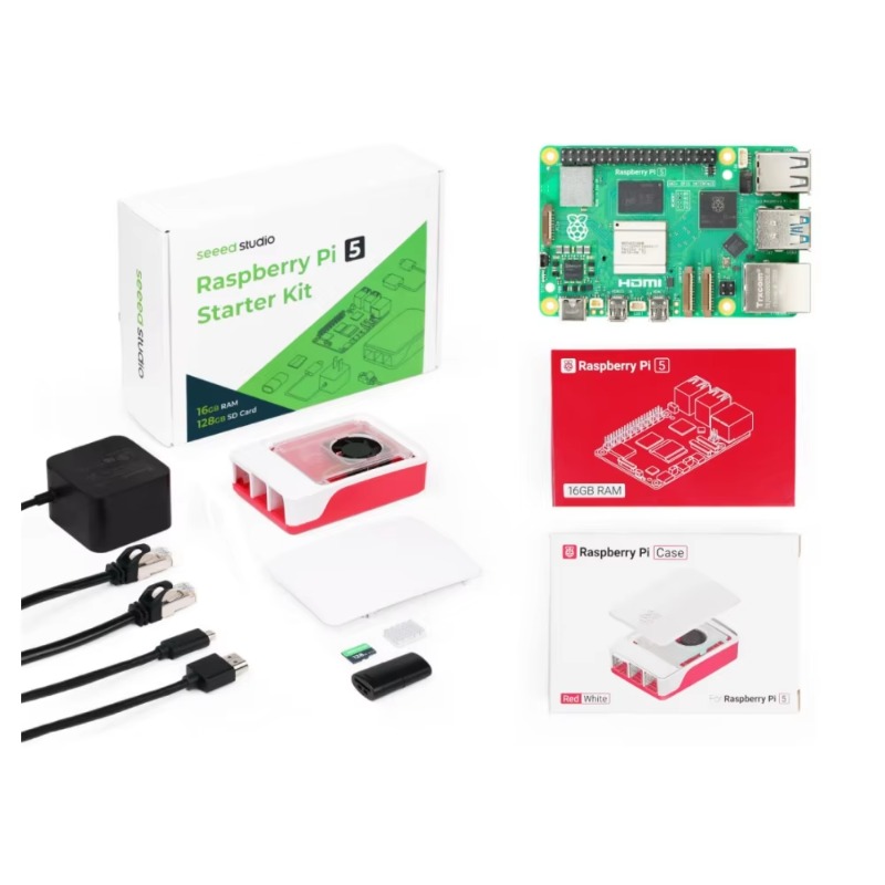 5 مجموعة البداية - ذاكرة وصول  - مراجعة Raspberry Pi 5 8Gb Kit وسعره