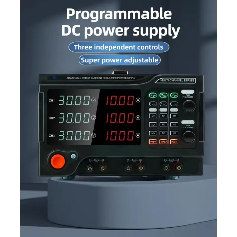 مزود طاقة مختبري قابل للبرمجة  - مراجعة Programmable Dc Power Supply 30V 10A وسعره
