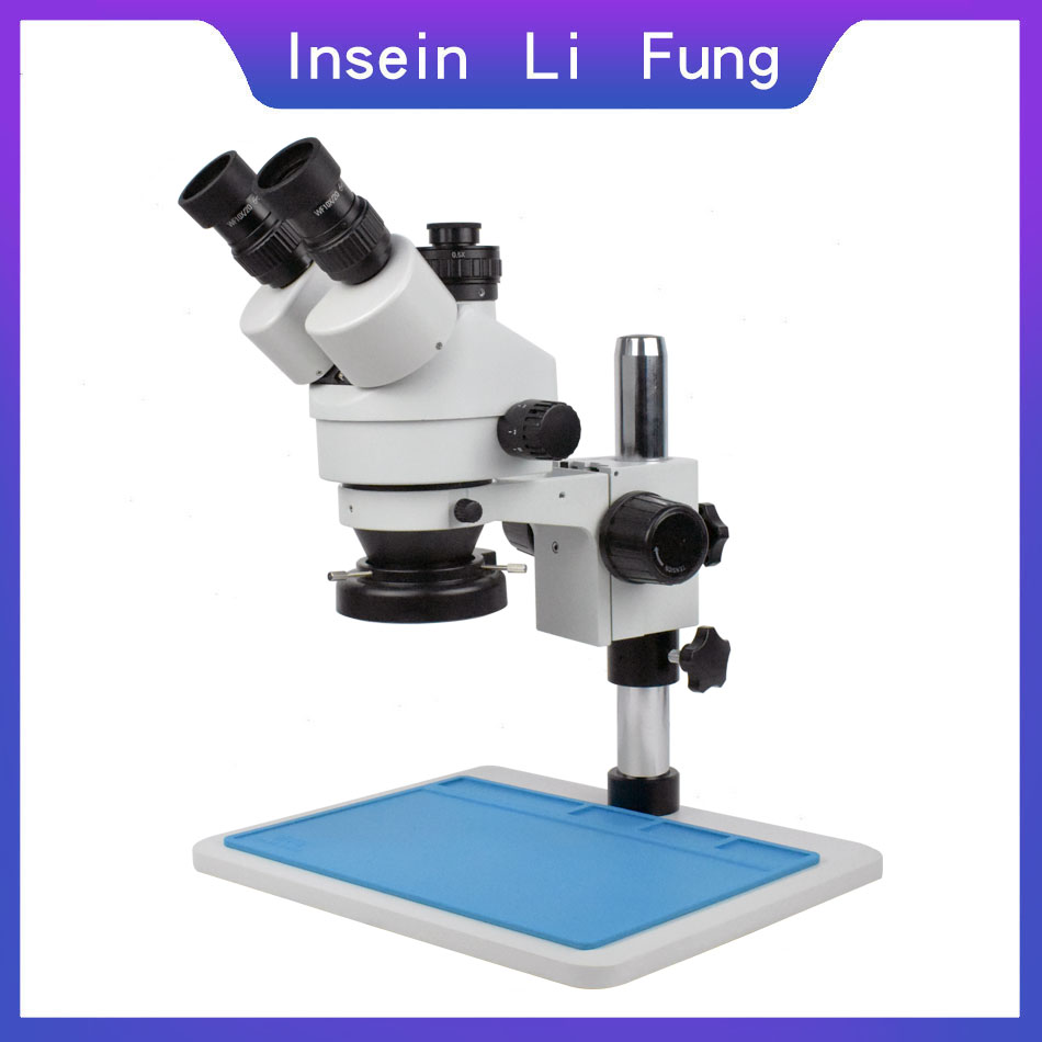 الصناعية ستيريو مجهر المجهر 3. - مراجعة Stereo Trinocular Microscope Pcb وسعره