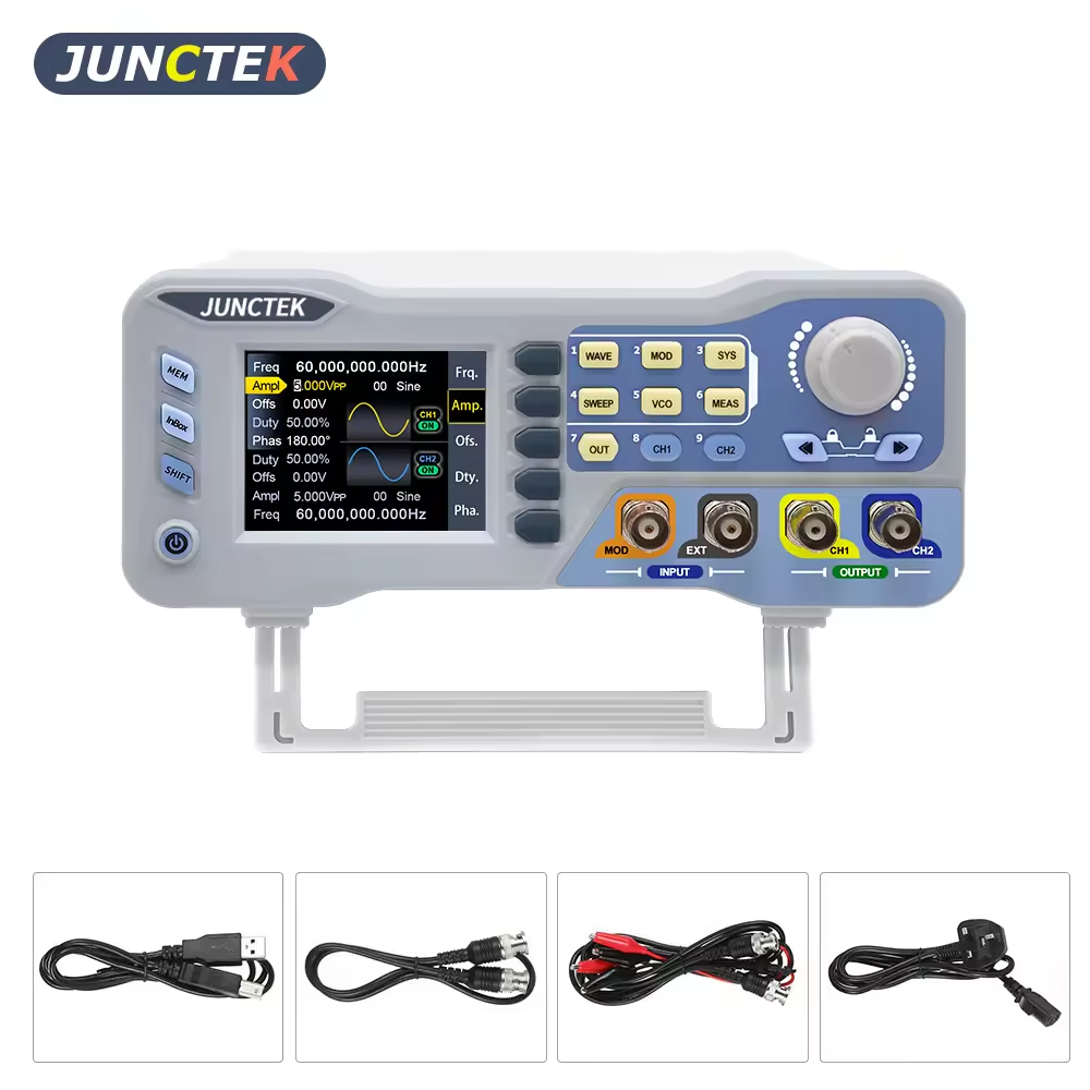 مولد إشارات ثنائي القناة JDS80 - مراجعة Function Arbitrary Waveform Generator وسعره